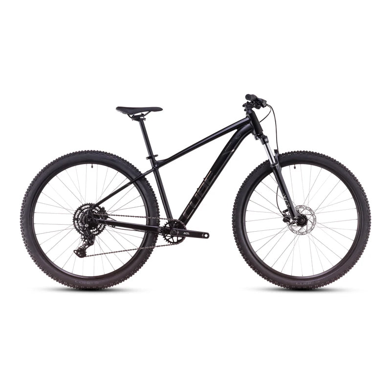 Bicicleta de montaña CUBE Aim Pro Black & Slateblack 2025